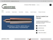 Tablet Screenshot of concentrictool.com